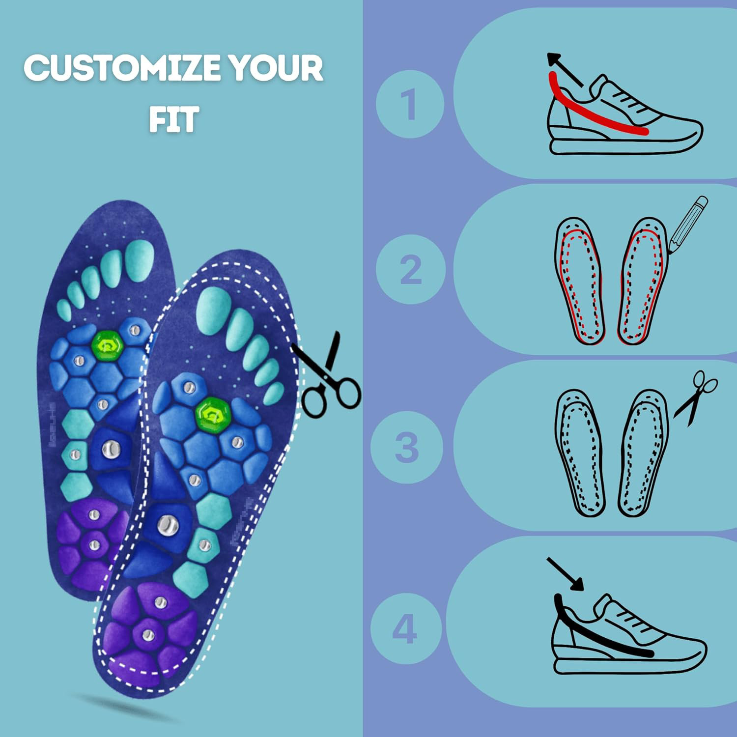 Magnetic Therapy Insoles